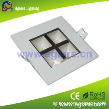 White paint office square 4W led ceiling light